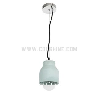 E27 cement light for decoration with ceiling canopy & textile cable