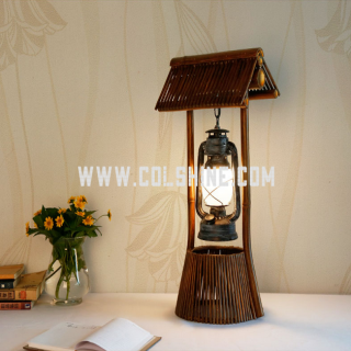 vintage metal table light