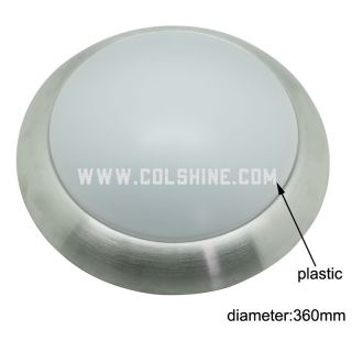 Top quality led ceiling light with plastic cover AC85-265V 15W-20W