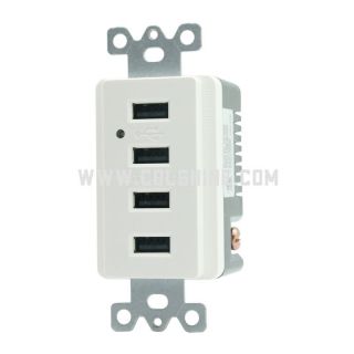 UL listed USB receptacles 4.2A DC5CV