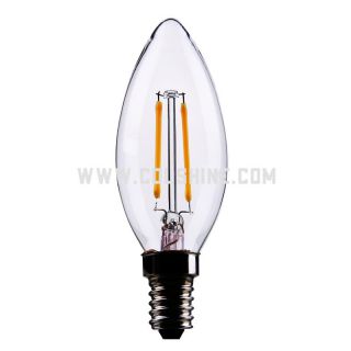 Candle led filament bulb