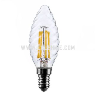 LED filament candle bulb E14