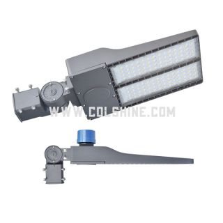 LED Parking Lot Lights 100W 200W 300W Shoebox Light Pole Fixture Lighting Outdoor Street Area Lights